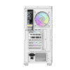 Darkflash DS900WS White ATX Panoramic Wood Accent Gaming Case USB Type-C - Darkflash DS900WS White