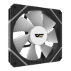 Darkflash DM12R F Reverse Blade 120mm ARGB Fan Black Hydro Bearing - Darkflash DM12R F Reverse Black