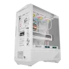 202508180077265 Darkflash DY460 White ATX Mid-Tower Panoramic Three-Sided Tempered Glass Dual-Chamber Back-Connect Case - Darkflash DY460 White