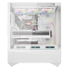 202508180077269 Darkflash DY460 White ATX Mid-Tower Panoramic Three-Sided Tempered Glass Dual-Chamber Back-Connect Case - Darkflash DY460 White