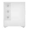 202508180077270 Darkflash DY460 White ATX Mid-Tower Panoramic Three-Sided Tempered Glass Dual-Chamber Back-Connect Case - Darkflash DY460 White