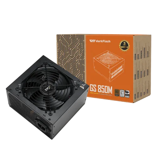 Darkflash GS850 850W 80+ Bronze Full Modular PSU ATX v3.1 PCIe 5.1 - Darkflash GS850