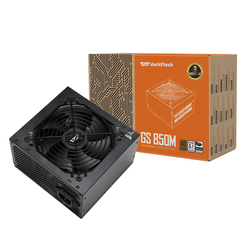 Darkflash GS850 850W 80+ Bronze Full Modular PSU ATX v3.1 PCIe 5.1 – Darkflash GS850...