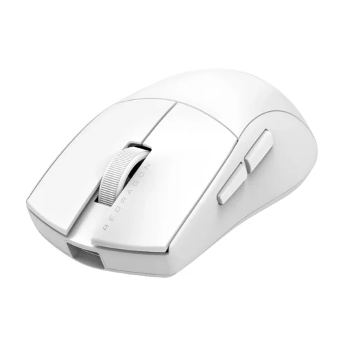 Redragon King Lite White Wireless Gaming Mouse 49g Tri-Mode 8000 DPI - Redragon KING LITE WHITE RD M916W-LIT-1K