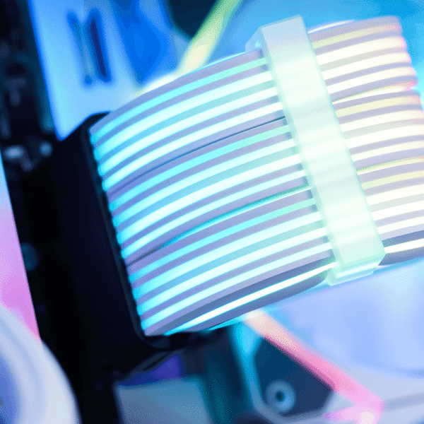 Darkflash LG02 6+2 Pin ARGB GPU Extension Cable Black 7A 300V - Darkflash LG02