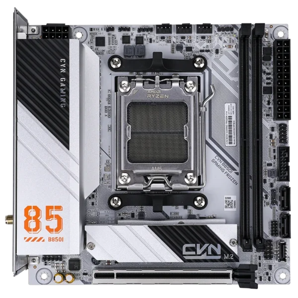 Colorful CVN B850I GAMING FROZEN V14 AMD B850 Mini-ITX Motherboard DDR5 PCIe 5.0 WiFi 6E - COLORFUL CVN B850I GAMING FROZEN V14