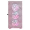 Darkflash DLM21 Mesh Pink mATX Gaming Case Hinged Tempered Glass - Darkflash DLM21 Pink