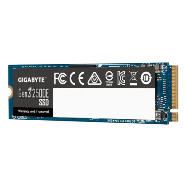 GIGABYTE Gen3 2500E 500GB M.2 2280 NVMe SSD PCIe 3.0 x4 - GP-G325E500G