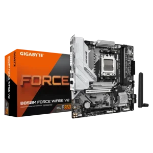 670 GIGABYTE B850M FORCE WIFI6E V2 AMD AM5 B850 Micro-ATX Motherboard DDR5 PCIe 5.0 - GA-B850M-FORCE-WF6E-V2