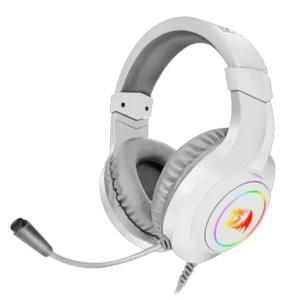 Redragon Hylas White RGB Wired Gaming Headset 50mm Drivers Multi-Platform - Redragon HYLAS RD H260W