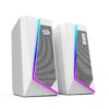 6950376717757_1600x Redragon Anvil White 2.0 Channel RGB Desktop Speakers Touch Control Enhanced Bass - Redragon ANVIL WHITE RD GS520