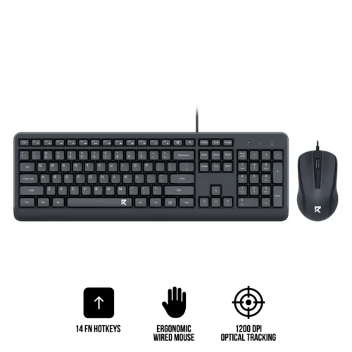 Redragon BS-7092 Wired Keyboard and Mouse Combo Anti-ghosting Spill Resistant - Redragon RD BS-7092