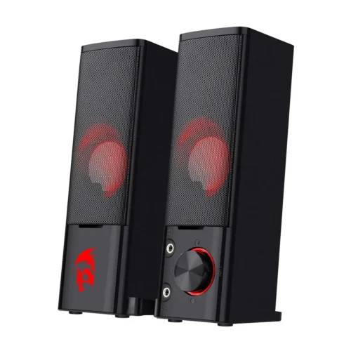 Redragon Orpheus 2.0 Channel Stereo 2-in-1 Gaming Soundbar Speakers Red LED - Redragon ORPHEUS RD GS550