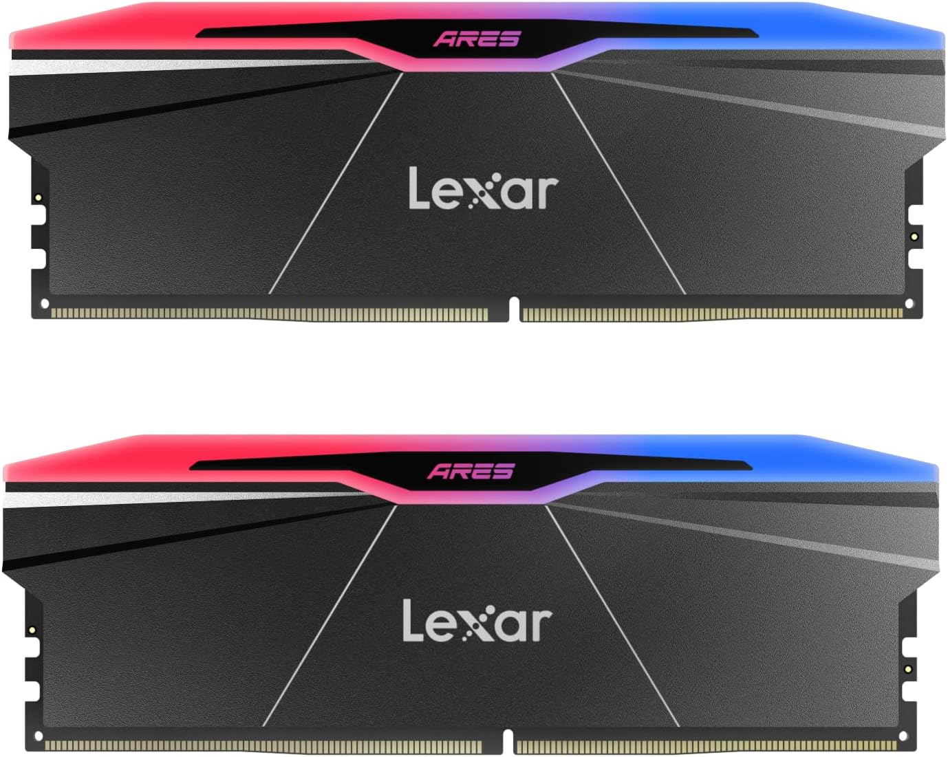 Lexar ARES RGB 32GB (2x16GB) DDR5 7600MHz CL36 Desktop Memory – LD5U16G76C36BR-RGD
