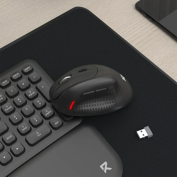 Redragon BM-4033 Vertical Ergonomic Wireless Mouse 4000 DPI - Redragon RD BM-4033