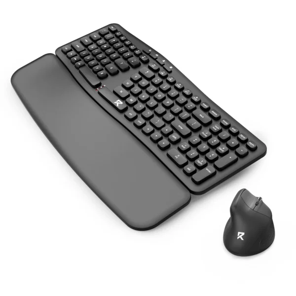 Redragon BS-7162MAX Ergonomic Wireless Keyboard and Vertical Mouse Bundle 4000 DPI - Redragon RD BS-7162MAX