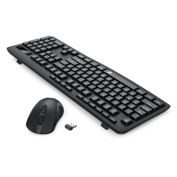 Redragon BS-7367-A Wireless Keyboard and Mouse Combo Ergonomic Palm Rest 4000 DPI - Redragon RD BS-7367-A