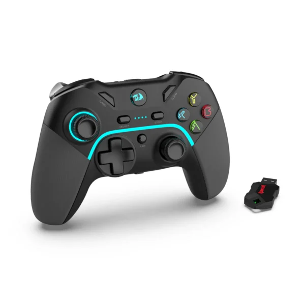 Redragon Harrow Pro Wireless Gamepad 2.4GHz Hall Effect Triggers PC PS3 Android - G808-Pro
