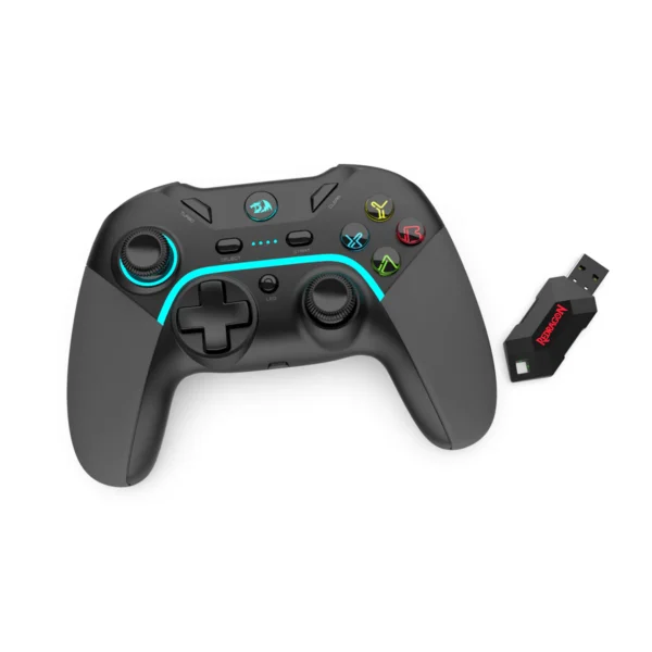 Redragon Harrow Pro Wireless Gamepad 2.4GHz Hall Effect Triggers PC PS3 Android - G808-Pro