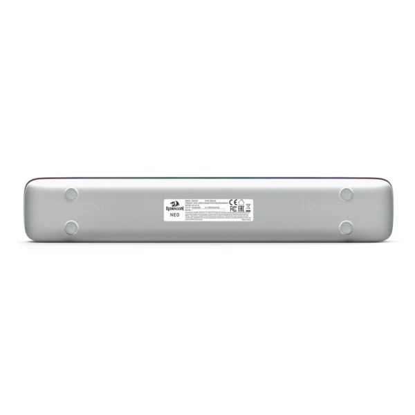 Redragon Neo RGB Grey Soundbar Bluetooth/Wired 10W Power - Redragon NEO RGB GREY RD GS515G