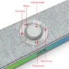 Redragon Neo RGB Grey Soundbar Bluetooth/Wired 10W Power - Redragon NEO RGB GREY RD GS515G