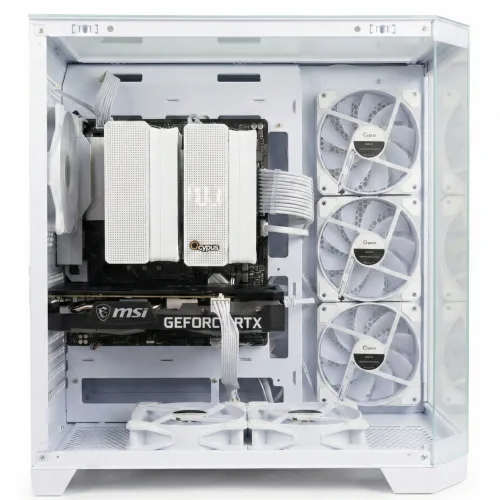 Glint | AMD Ryzen 7 8700F Mid-Range Gaming PC with RTX 3060 12GB, 32GB DDR5 RAM, 1TB NVMe SSD - Ideal for 1080p Gaming, Video Editing, and Content Creation