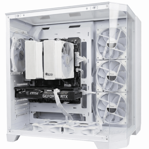 Glint | AMD Ryzen 7 8700F Mid-Range Gaming PC with RTX 3060 12GB, 32GB DDR5 RAM, 1TB NVMe SSD - Ideal for 1080p Gaming, Video Editing, and Content Creation