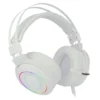 Redragon Lamia 2 White Virtual 7.1 Surround Sound RGB Gaming Headset with Stand - Redragon LAMIA 2 W/STAND RD H320W-RGB