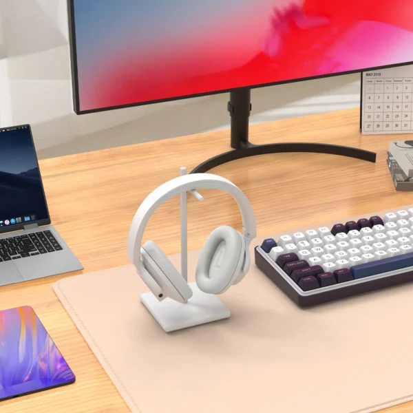 Redragon Vibecore 600X Grey Bluetooth ANC Headphone 40mm Drivers - Redragon VIBECORE 600X RD H610G