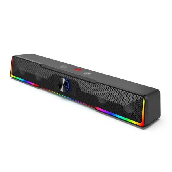 Redragon Catnonn RGB Dual Mode Gaming Soundbar Bluetooth Wired Volume Knob - Redragon CATNONN RD GS516