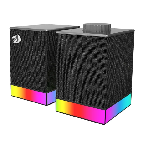 HLGS517-13905_1600x Redragon Glyph 2.0 Stereo Speaker RGB Bluetooth/Wired 10W - Redragon GLYPH RD GS517
