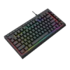 Redragon Crescent White-Green Wired Gaming Keyboard 75% Compact Quiet Switch RGB - Redragon CRESCENT RD K524-RGB