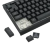 Redragon Crescent White-Green Wired Gaming Keyboard 75% Compact Quiet Switch RGB - Redragon CRESCENT RD K524-RGB