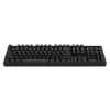 Redragon Mitra 104 Key Mechanical Gaming Keyboard Blue Switch RED LED Backlit - Redragon MITRA SINGLE LED RD K551-1