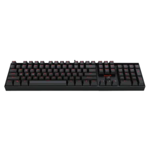 Redragon Mitra 104 Key Mechanical Gaming Keyboard Blue Switch RED LED Backlit - Redragon MITRA SINGLE LED RD K551-1