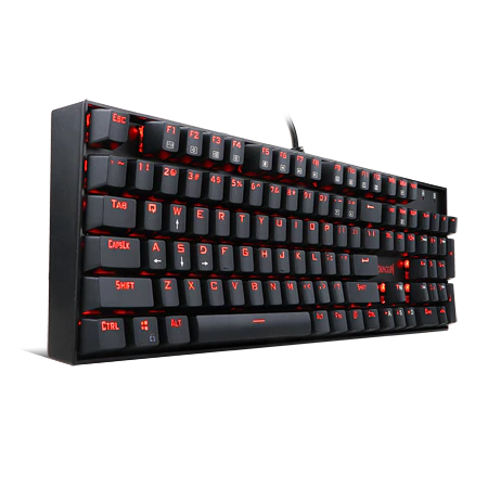 Redragon Mitra 104 Key Mechanical Gaming Keyboard Blue Switch RED LED Backlit - Redragon MITRA SINGLE LED RD K551-1 4 Redragon Mitra 104 Key Mechanical Gaming Keyboard Blue Switch RED LED Backlit - Redragon MITRA SINGLE LED RD K551-1 - Image 4