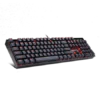 Redragon Mitra 104 Key Mechanical Gaming Keyboard Blue Switch RED LED Backlit - Redragon MITRA SINGLE LED RD K551-1
