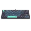 Redragon Bes TKL Mechanical Gaming Keyboard Silver Switch White Backlit 87 Key - Redragon BES RD K611-BGB