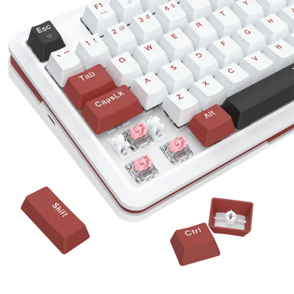 Redragon Stormhunter 75% Wired Mechanical Gaming Keyboard Magnetic Switch Rapid Trigger 8000Hz RGB - Redragon STORMHUNTER RD K721WRB-RGB-M