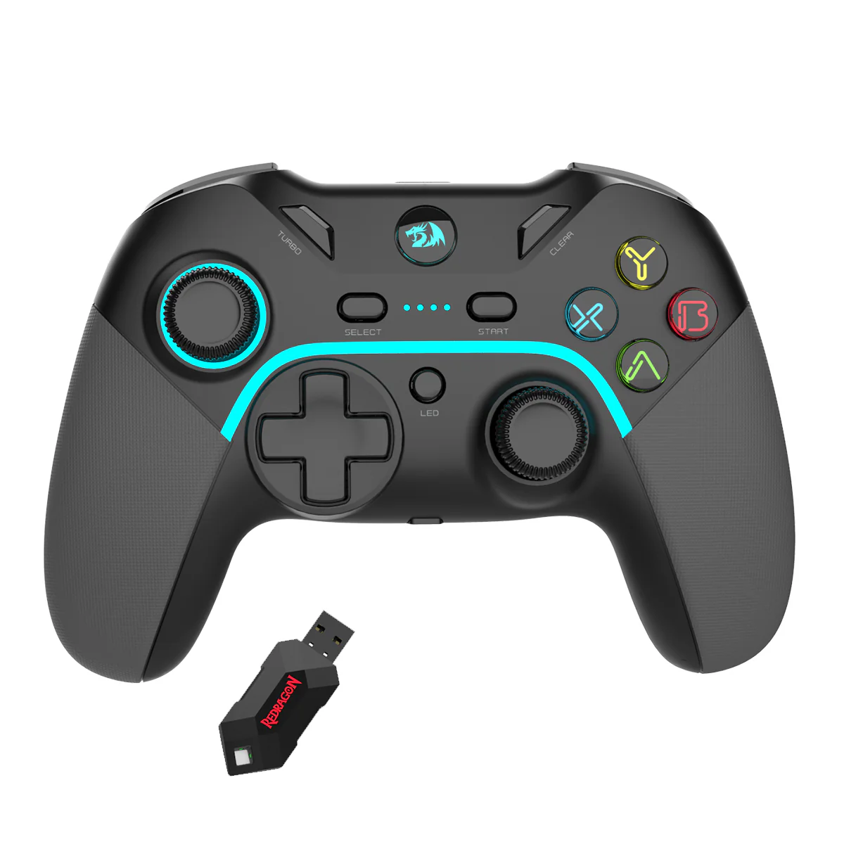 Redragon Harrow Pro Wireless Gamepad Hall Effect Sensors 2.4GHz – G808-PRO...