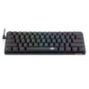 Redragon Elise Pro 60% Low Profile Tri-Mode Wireless Mechanical Keyboard Blue Switch RGB - Redragon ELISE PRO RD K615P-KBS
