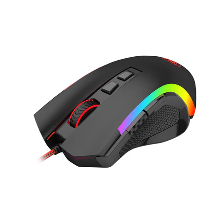 Redragon Griffin Wired Gaming Mouse 7200 DPI RGB Ergonomic - Redragon GRIFFIN RD M607