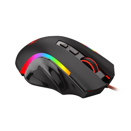 Redragon Griffin Wired Gaming Mouse 7200 DPI RGB Ergonomic - Redragon GRIFFIN RD M607