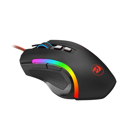 Redragon Griffin Wired Gaming Mouse 7200 DPI RGB Ergonomic - Redragon GRIFFIN RD M607