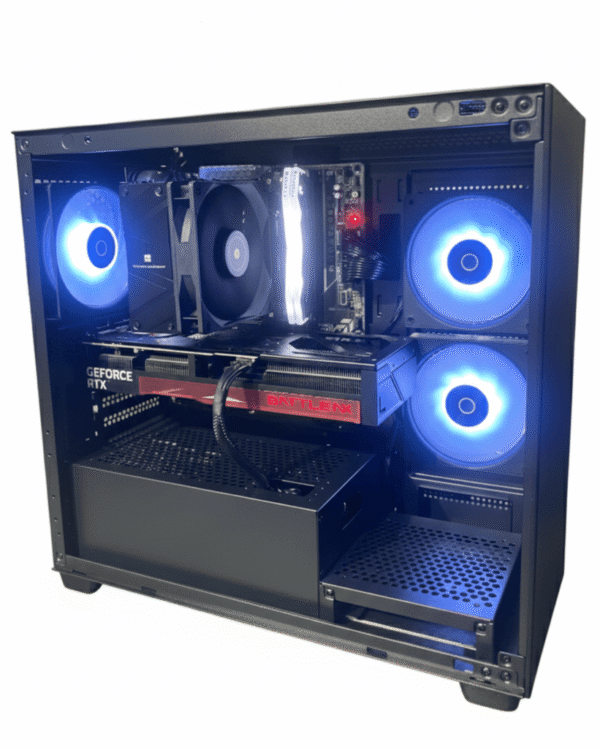 Meadow | High-End AMD Ryzen 7 7700 RTX 5070 Gaming PC - 32GB DDR5 6400MHz 1TB NVMe SSD for 4K Gaming and Video Editing