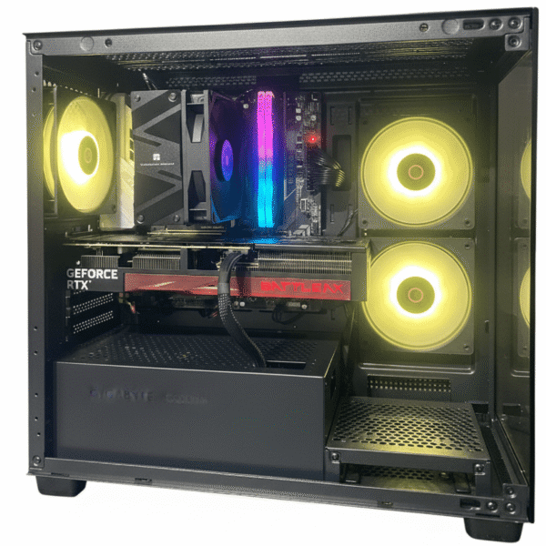 Meadow | High-End AMD Ryzen 7 7700 RTX 5070 Gaming PC - 32GB DDR5 6400MHz 1TB NVMe SSD for 4K Gaming and Video Editing