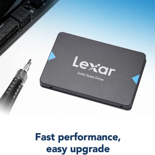 NS100_SSD_Photo9 Lexar NQ100 480GB 2.5 SATA III SSD 6Gb/s Up to 550MB/s Read - LNQ100X480G-RNNNG