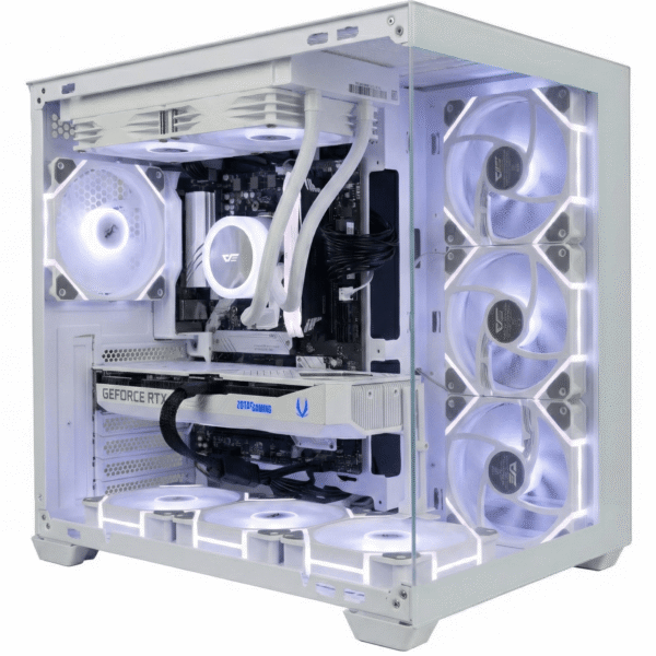 Nimbuson AMD Ryzen 7 7700X & ZOTAC RTX 5070 White Gaming PC - 32GB DDR5 6800MHz, 2TB NVMe SSD, 240mm AIO Liquid Cooling . Nimbuson | AMD Ryzen 7 7700X & ZOTAC RTX 5070 White Gaming PC - 32GB DDR5 6800MHz, 2TB NVMe SSD, 240mm AIO Liquid Cooling