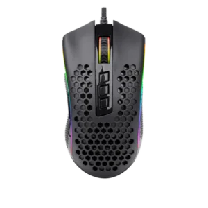 Redragon Storm Lightweight Gaming Mouse Honeycomb Shell 12400 DPI RGB - Redragon STORM RD M808-RGB
