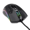 Redragon Storm White Lightweight Gaming Mouse Honeycomb Shell 12400 DPI RGB - Redragon STORM RD M808W-RGB